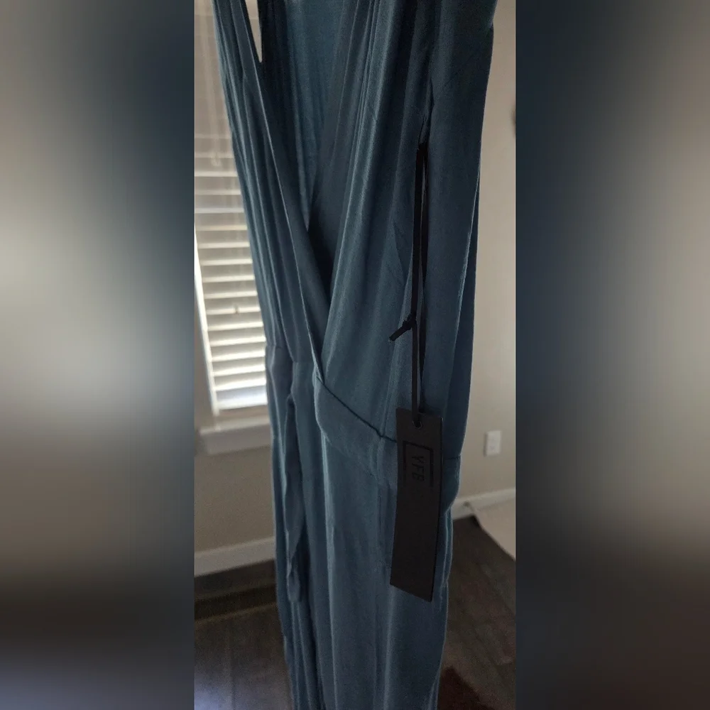 Young Fabulous & Broke Blue Jumpsuit - Picture 13 of 13